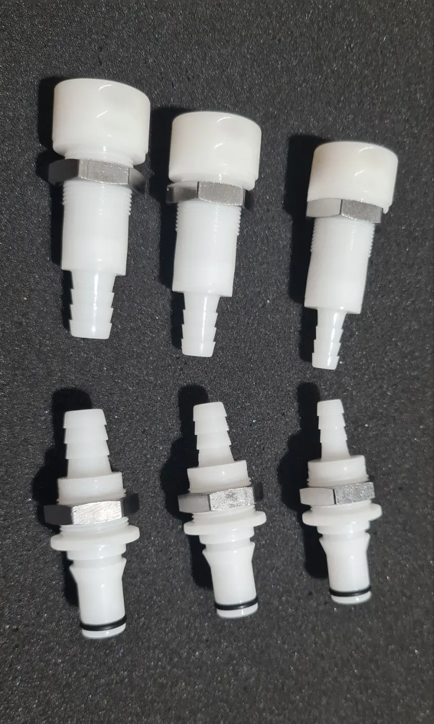Individual Drink And Coolsuit Race Car Dry Break Fittings 1