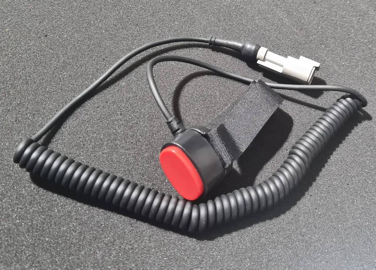 Curly Cord Steering Wheel Drink System Button 1