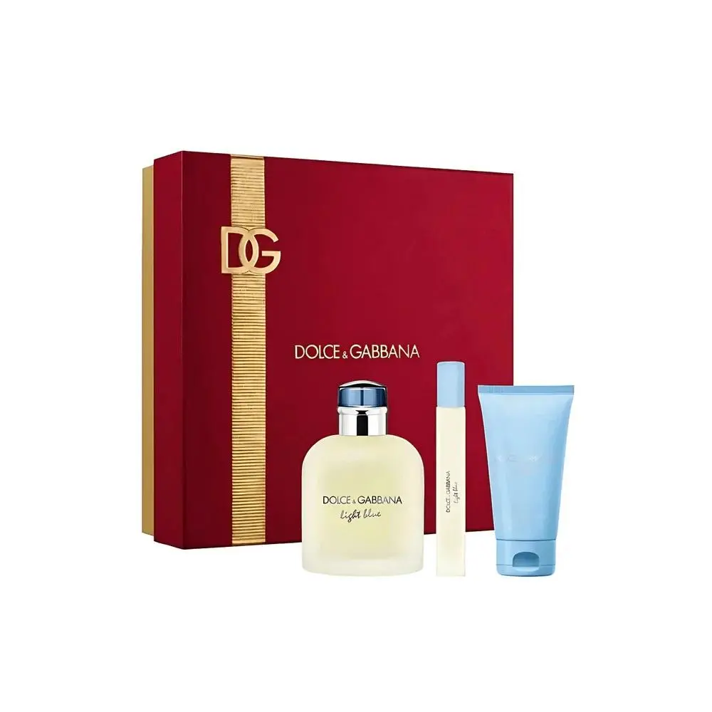 D&G Light Blue Pour Homme 3 Pc. Set 1