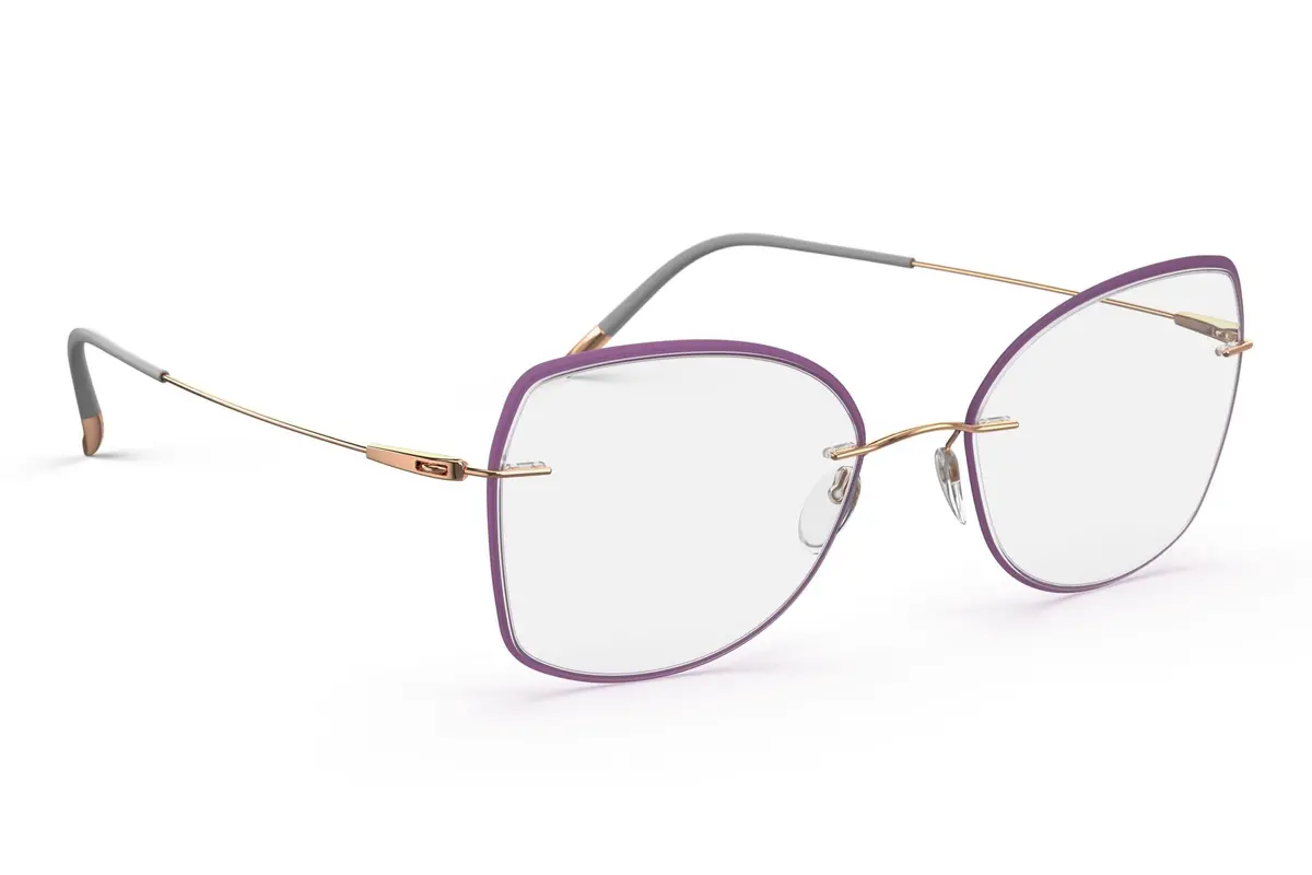 Silhouette Dynamics Colorwave Highlight. Accent Rings 5500 Eyeglasses 1