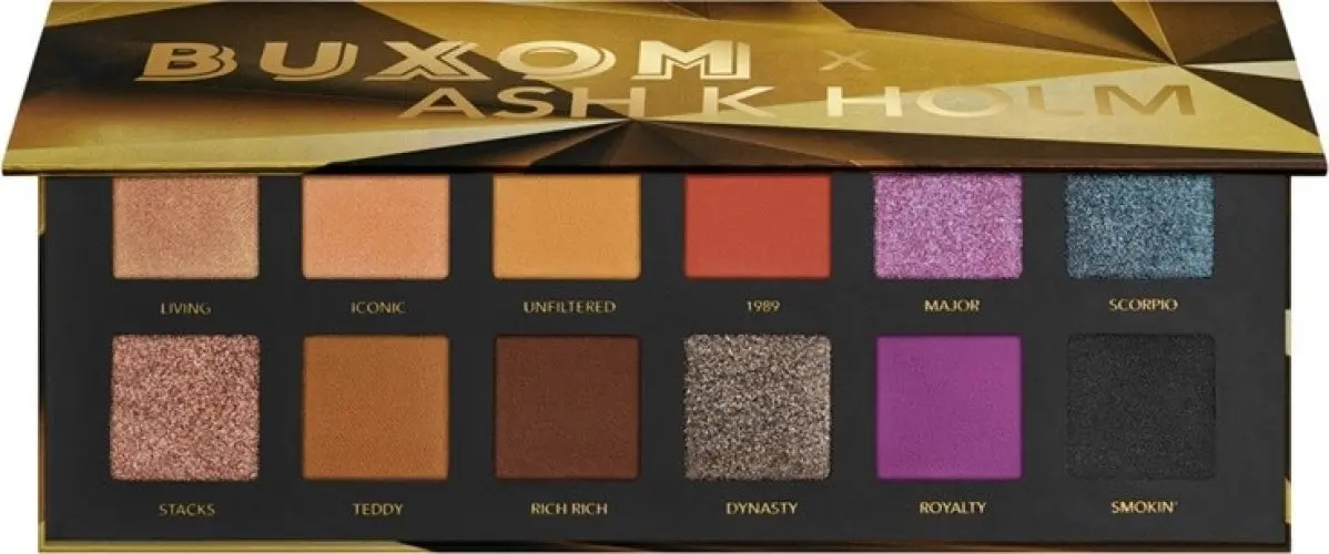 Buxom X Ash K Holm Eyeshadow Palette 1