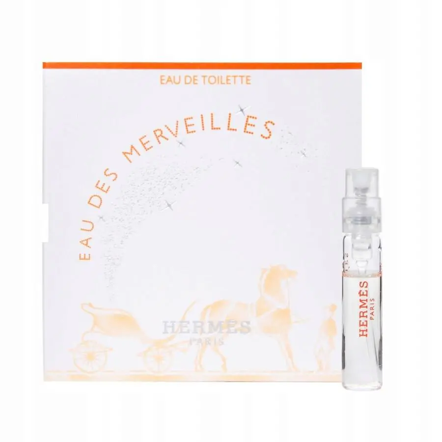 Hermes Eau Des Merveilles Edt Spray Vial 1
