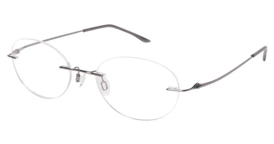 Charmant Pure Titanium Ti8600chassisonly Eyeglasses 1
