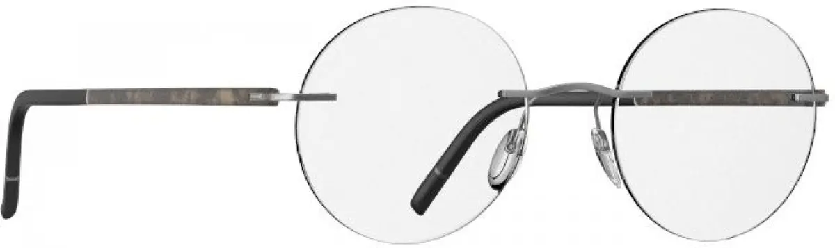 Silhouette The Wave Color Groove Demo Rimless 5567 Eyeglasses 1