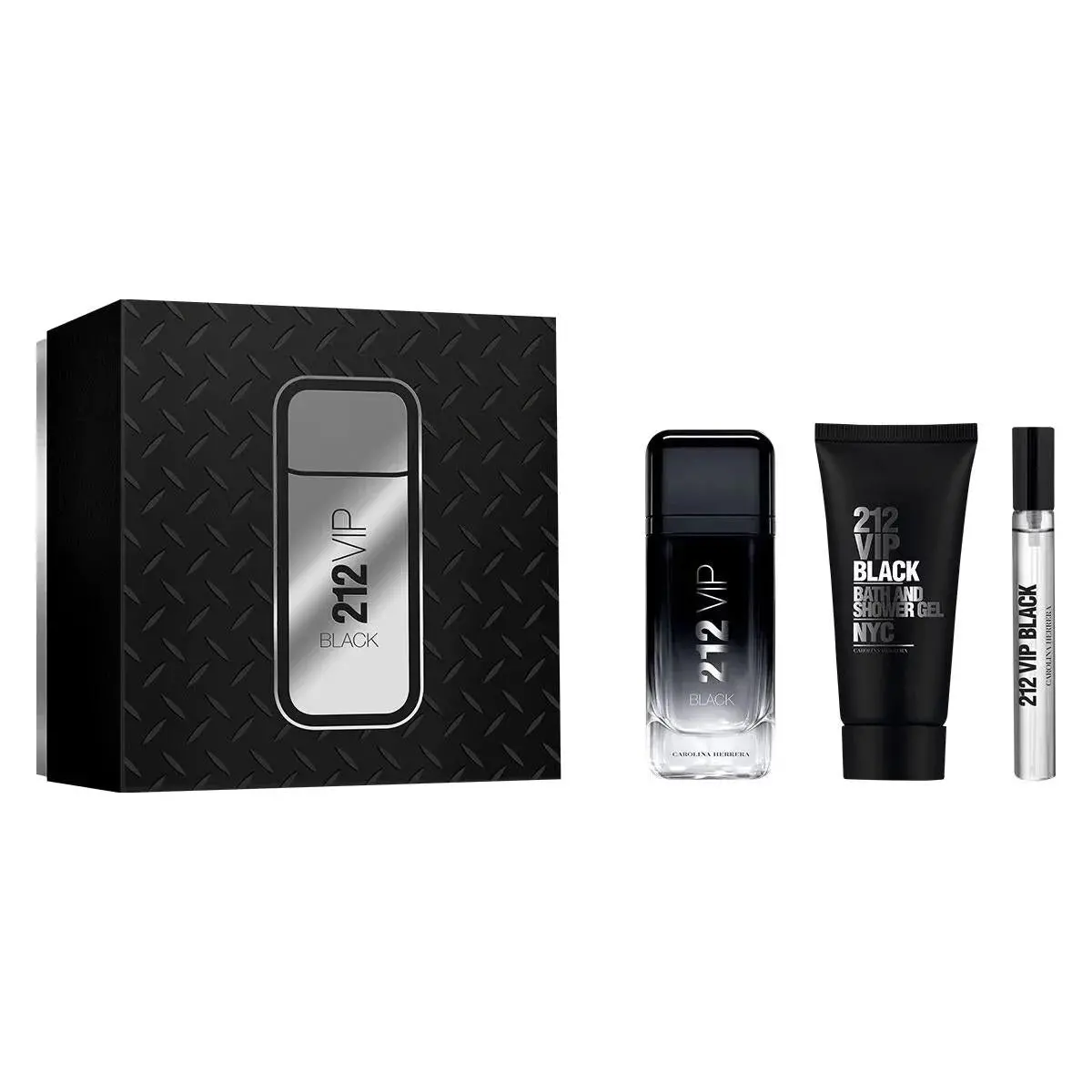 Carolina Herrera 212 Vip Black Men 3 Pc Set 1