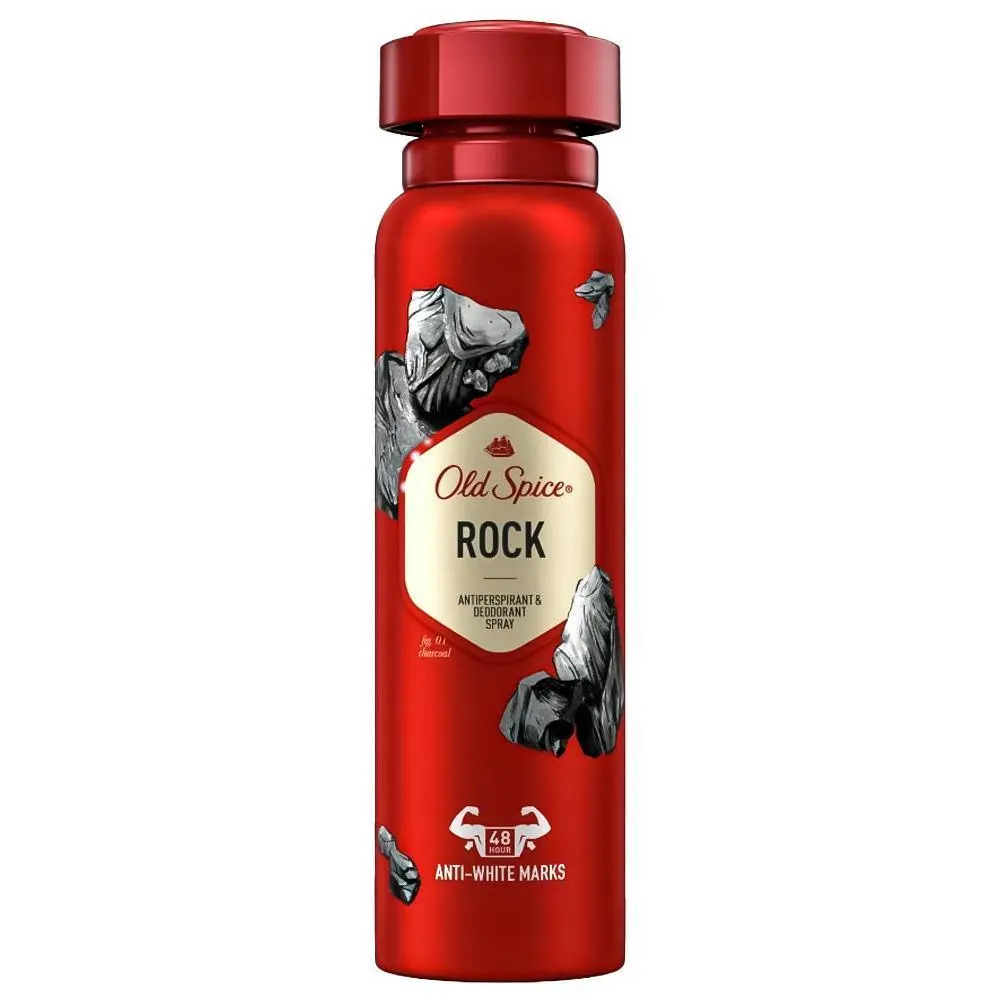 Old Spice Rock Deodorant Spray 1