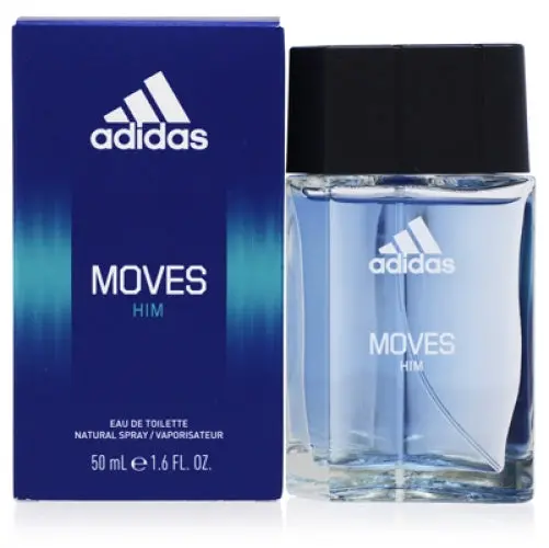 Coty Adidas Moves Eau de Toilette Spray – Energizing Fresh Fragrance