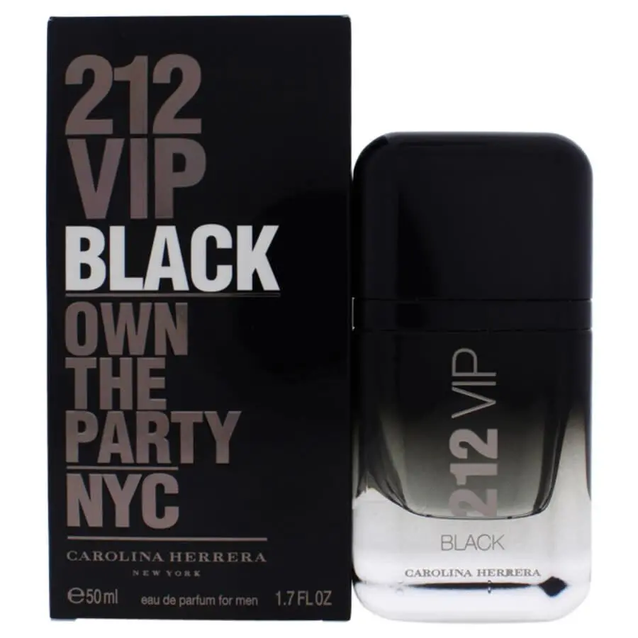 Carolina Herrera 212 Vip Black Men Edp Spray 1