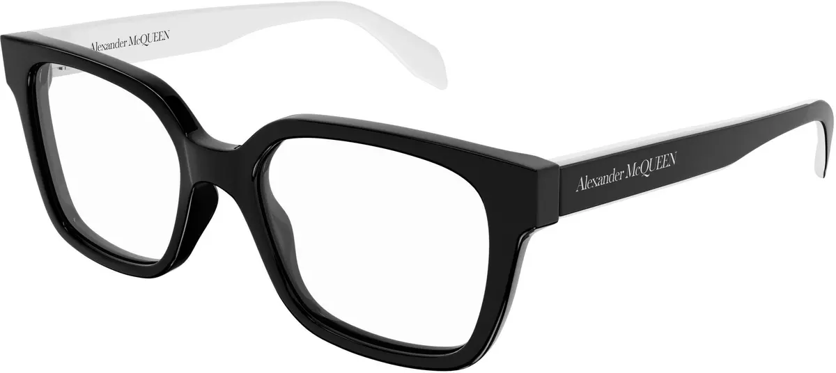 Alexander Mcqueen Casual Lines Am0358o Eyeglasses 1