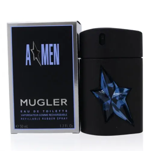 Thierry Mugler Angel Men Edt Spray Refillable Rubber Flask 1