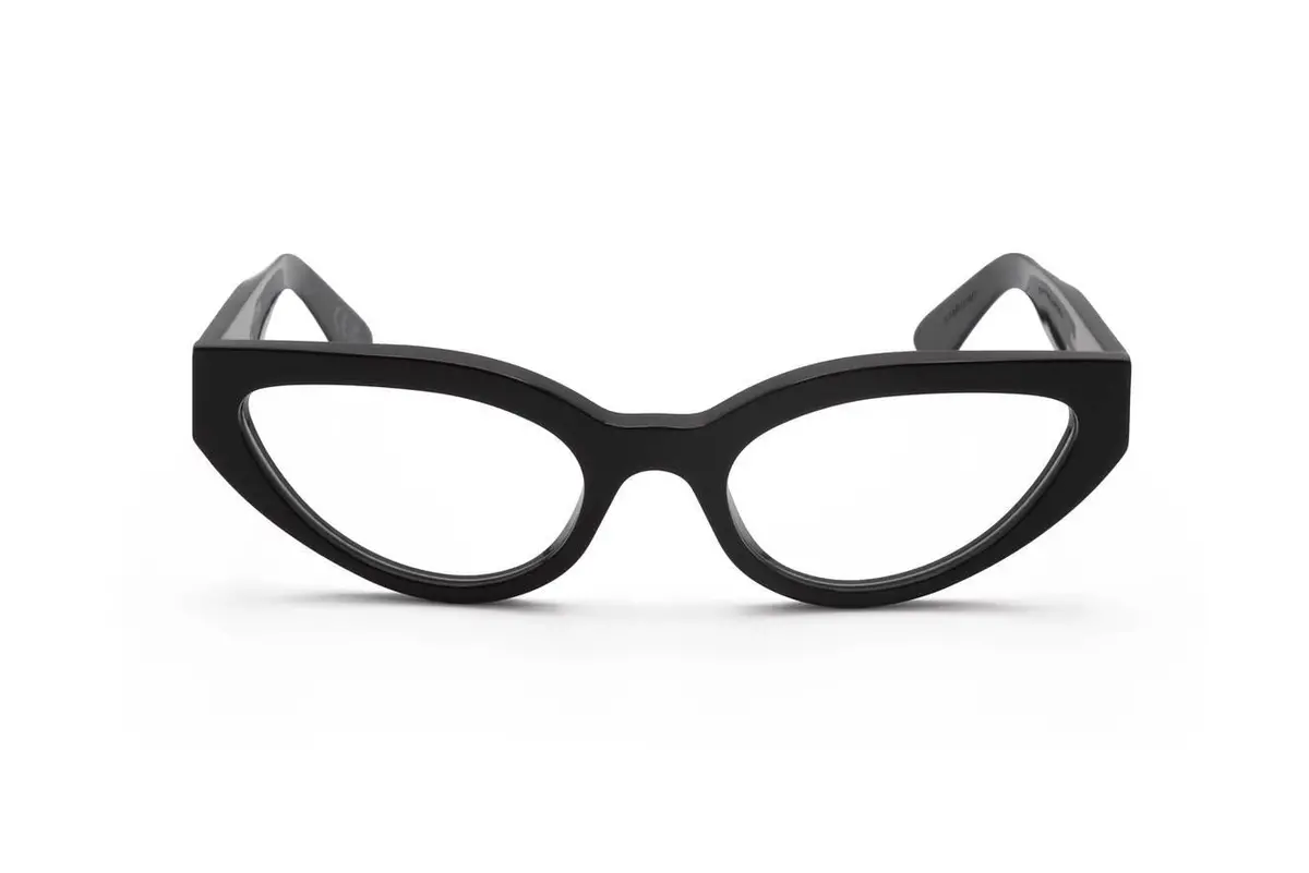 Retrosuperfuture Numero124black Eyeglasses 1