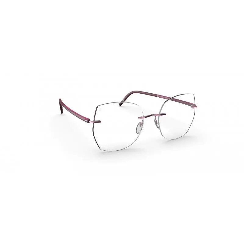 Silhouette The Wave Color Groove Demo Rimless 5567 Eyeglasses 1