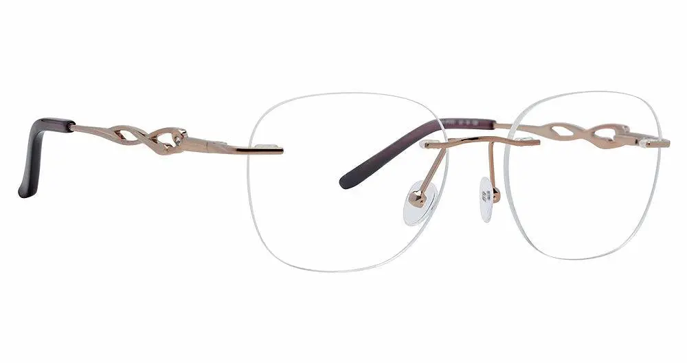 Totally Rimless Trtiara380 Eyeglasses 1