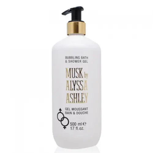 Alyssa Ashley Musk Bubbling Bath & Shower Gel 1