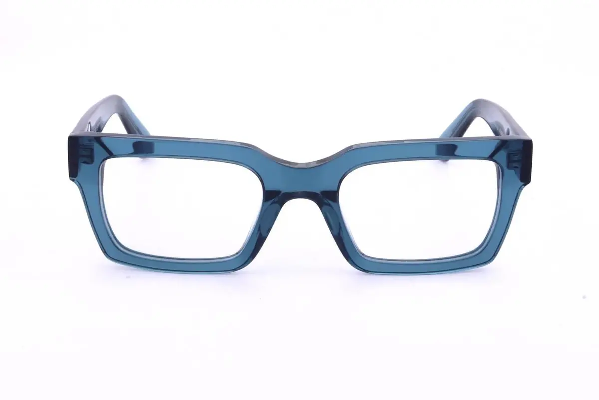 Retrosuperfuture Numero144teal Eyeglasses 1