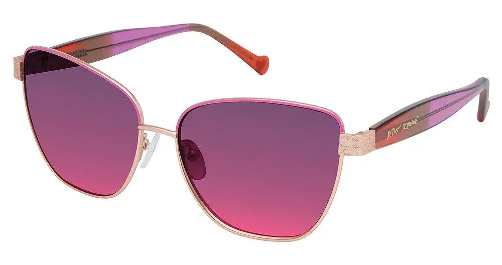Betsey-Johnson-Sunwear Bet-Just-Peachy Eyeglasses 1