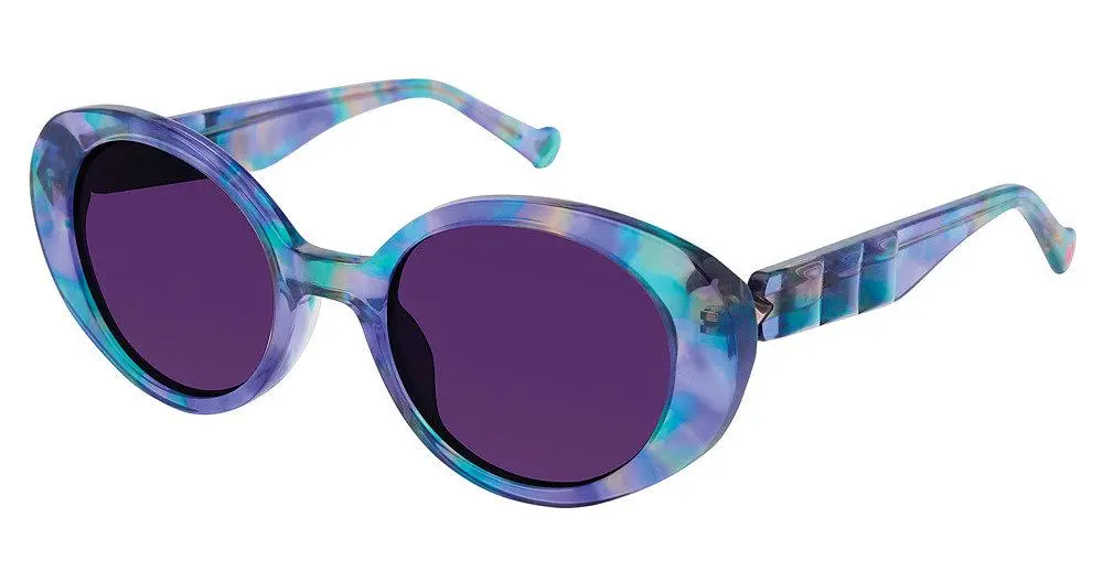 Betsey-Johnson-Sunwear Bet-Frosted Eyeglasses 1