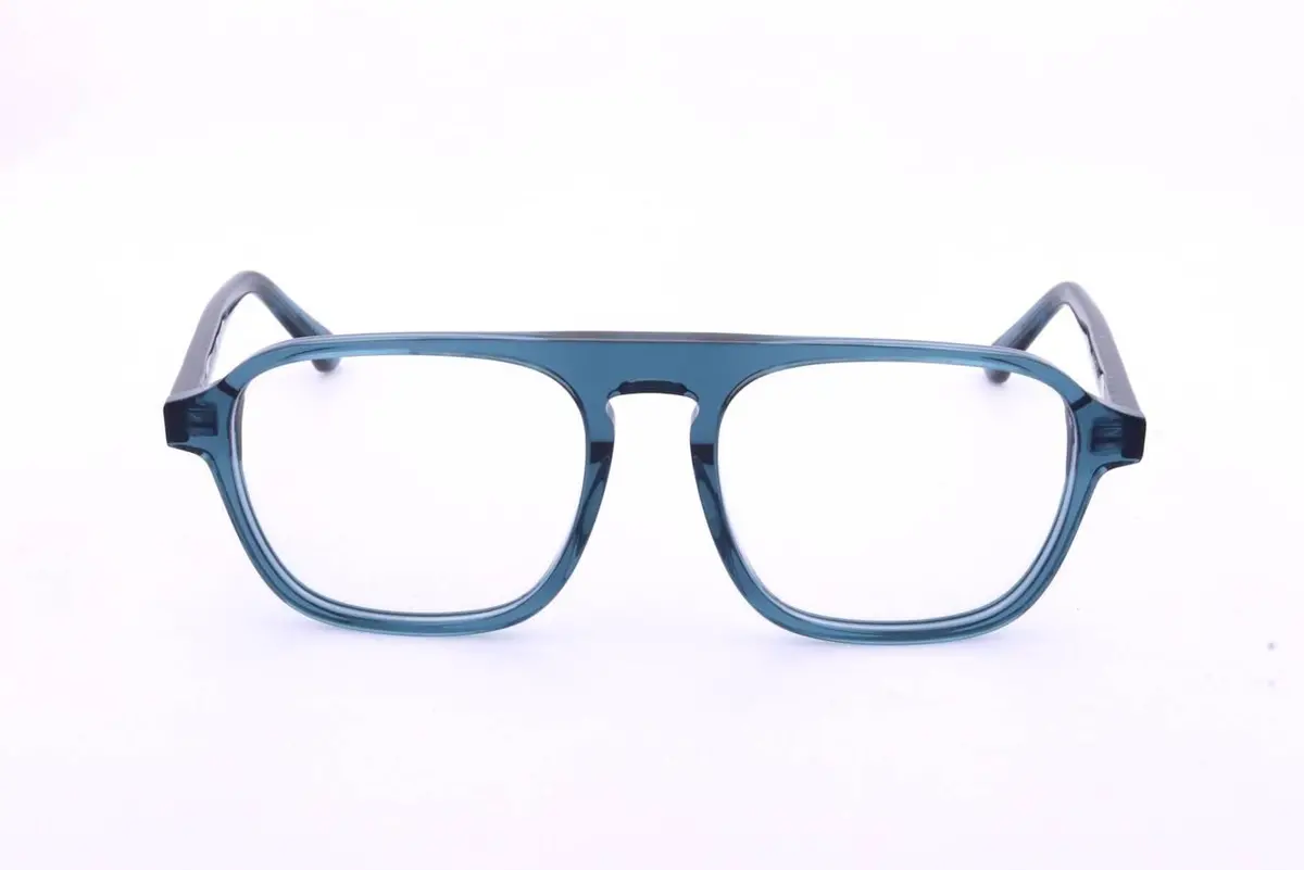 Retrosuperfuture Numero142teal Eyeglasses 1