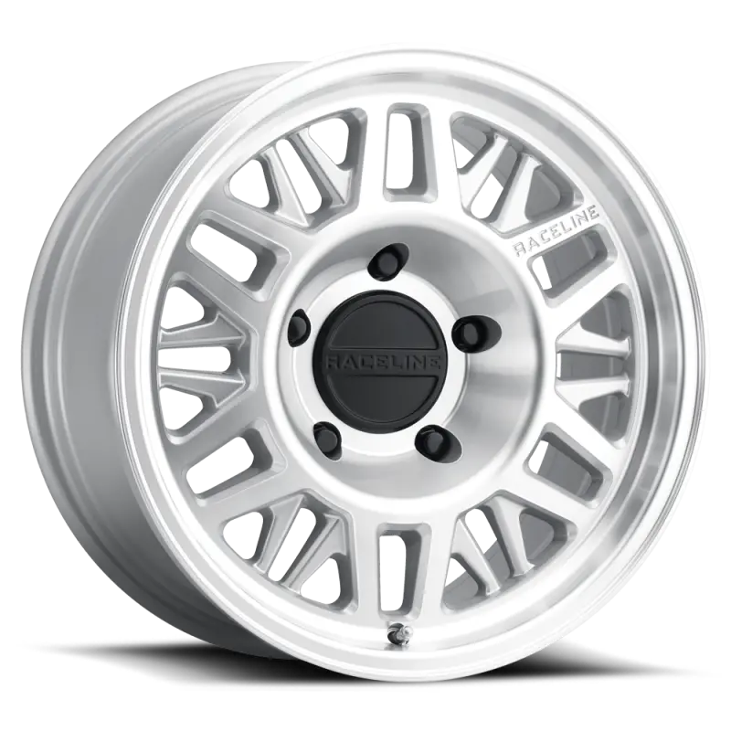 Raceline Ryno Tr Trailer Wheel – 16X6", 8X6.5" Bolt Pattern, Zero Offset, 4.9Mm Bore, Machined & Clear-Coated Finish 1