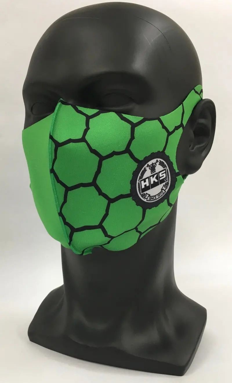 Hks Spf Green Graphic Mask – Large Size For Vehicle Branding Or Protection 1