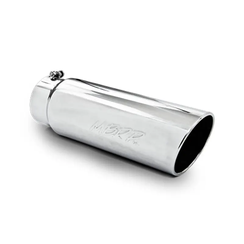 Mbrp Universal 6" Od Angled Exhaust Tip With 5" Inlet And 18" Length – T304 Stainless Steel 1