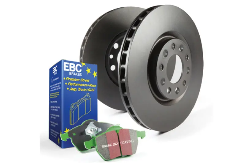Ebc Greenstuff Brake Pad And Rk Rotor Kit 1