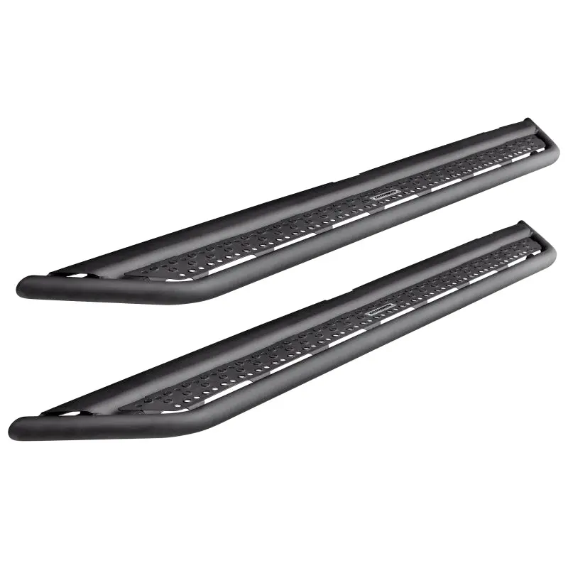 Go Rhino Dominator Extreme D6 Side Steps — 52" Textured Black Running Boards 1