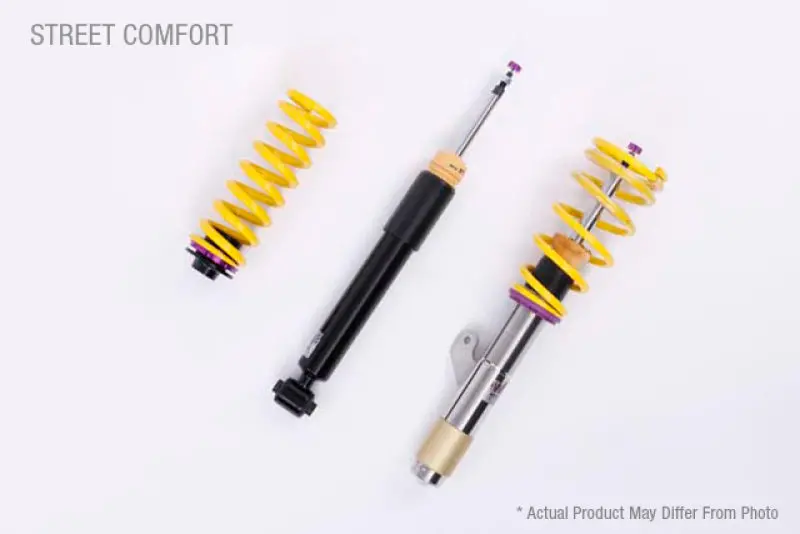 Kw Street Comfort Coilover Kit For Audi A3 / Vw Golf Vi (2- And 4-Door, Gas Engines Including Gti) – Non-Dcc 1
