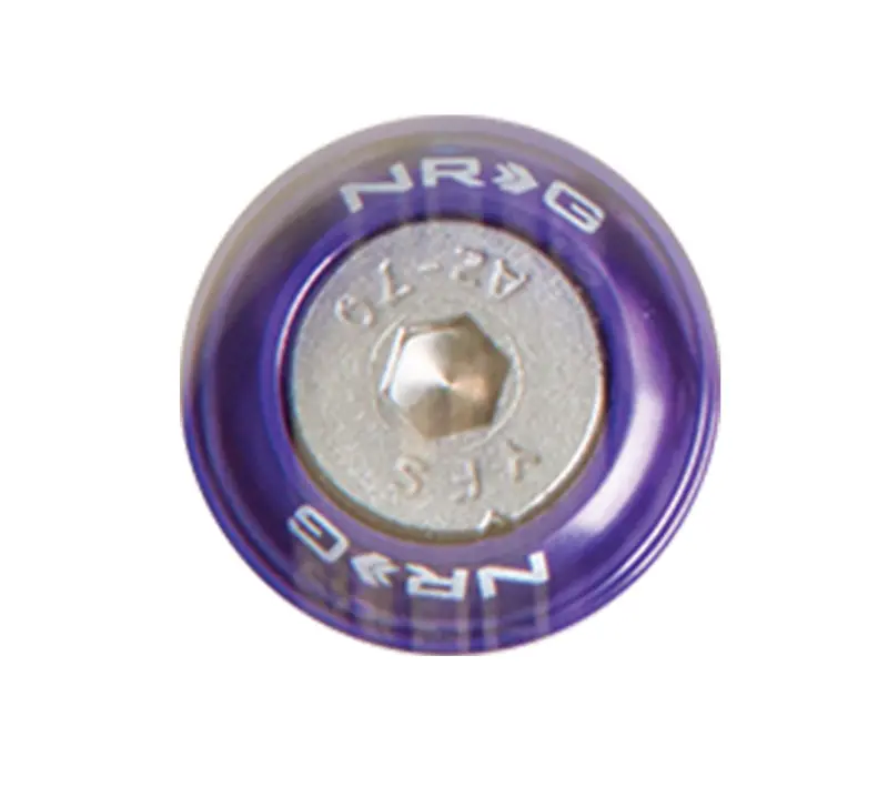 Nrg Purple Fender Washer Kit With Rivets – Heavy-Duty Metal Set (10 Pcs) 1