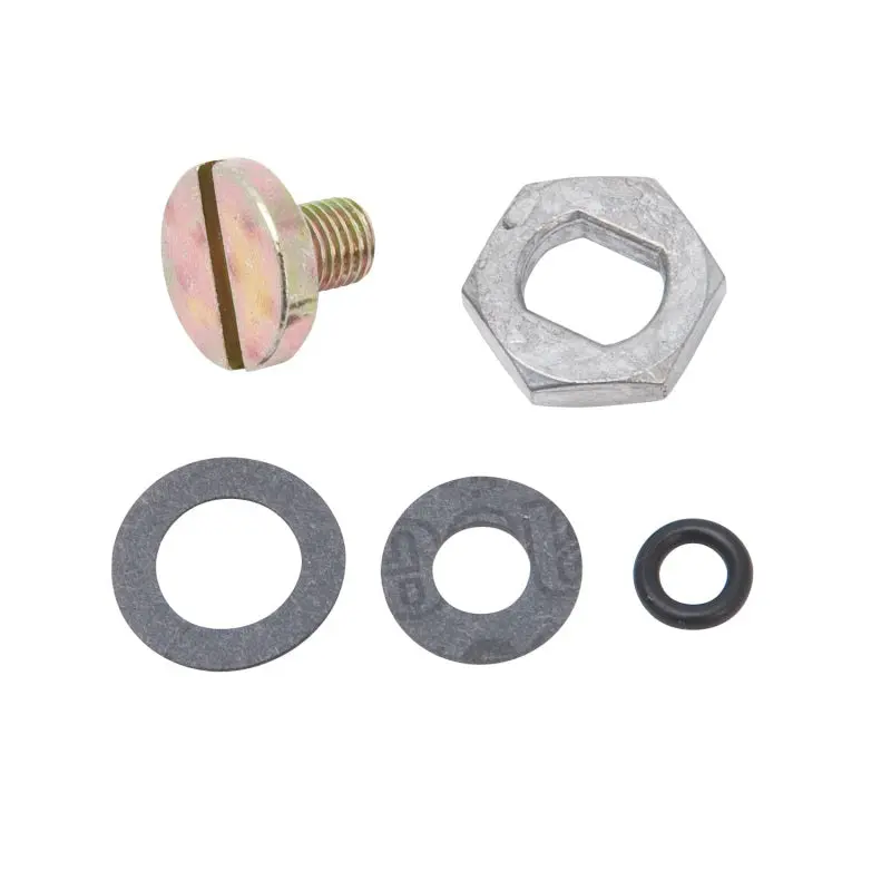 Edelbrock Needle & Seat Assembly Hardware Kit – Includes Two Gaskets And One O-Ring 1