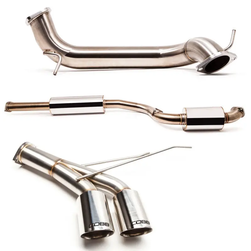 Cobb Tuning Stainless Steel Cat-Back Exhaust For Ford Focus St – 3-Inch Diameter System 1