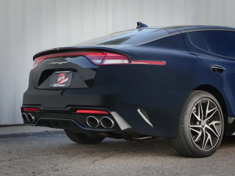 Afe Power Gemini Cat-Back Exhaust System – 2022–2023 Kia Stinger 2.0L L4 With Dual 2.5-Inch Tips And Valve Cut-Out 2