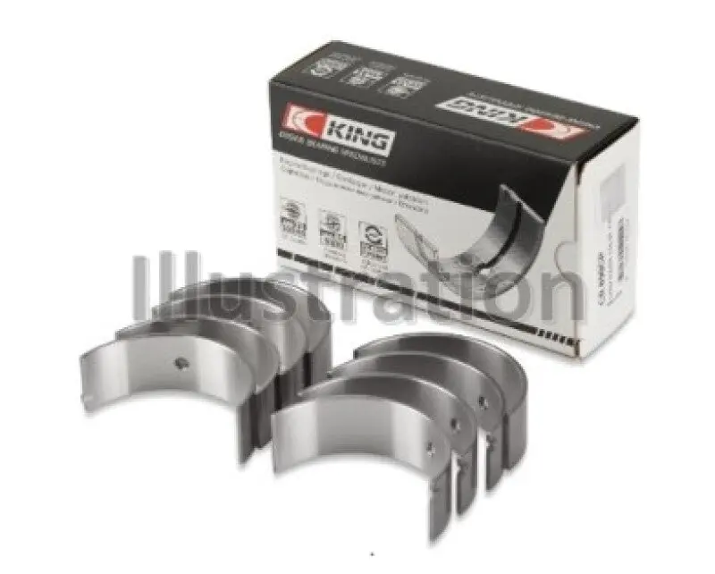 King Engine Bearings G.M.C. /Quard 4 1996/Up (Size +1.0Mm) Connecting Rod Bearing Set 1
