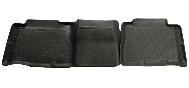 Husky Liners Classic-Style Black Floor Liners – Second Row, Fits 2002–2006 Cadillac Escalade / Gmc Yukon / Denali 1
