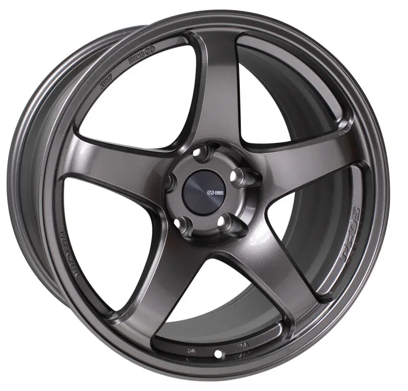 Enkei Pf05 19X9.5-Inch Dark Silver Wheel – 5X114.3, +22Mm Offset, 75Mm Center Bore 1