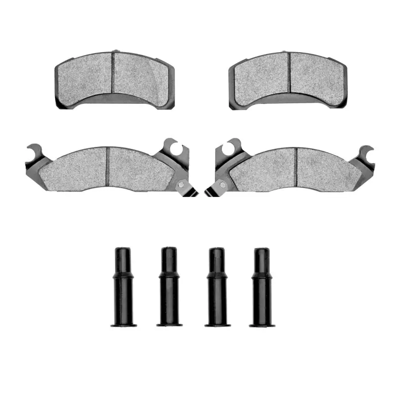 R1 Semi-Metallic Front Brake Pad & Hardware Kit For 1982–1993 Ford Fairmont 1
