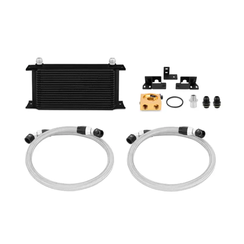 Mishimoto Thermostatic Oil Cooler Kit For 2007–2011 Jeep Wrangler Jk – Black Finish 1