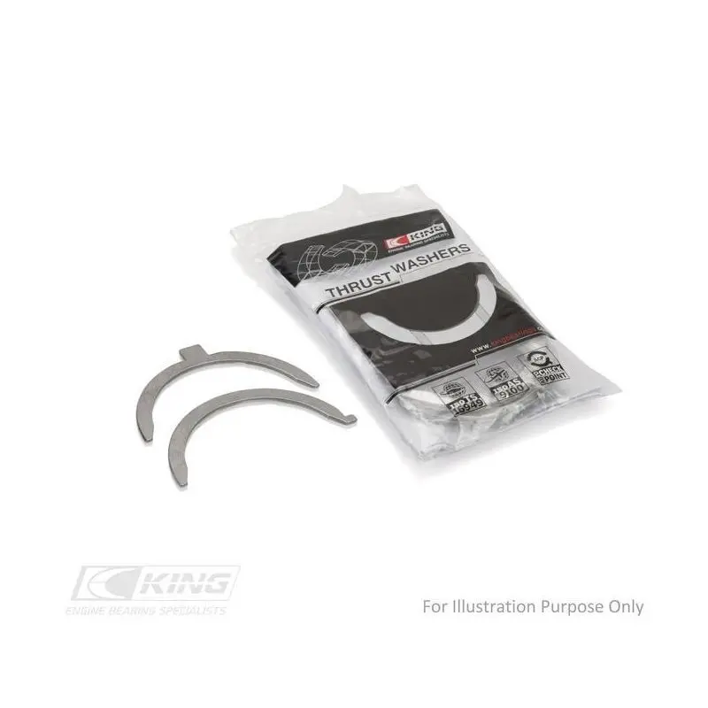 King Engine Bearings Thrust Washer Set For Bmw N14B16C – Oversize +0.50Mm Specification 1