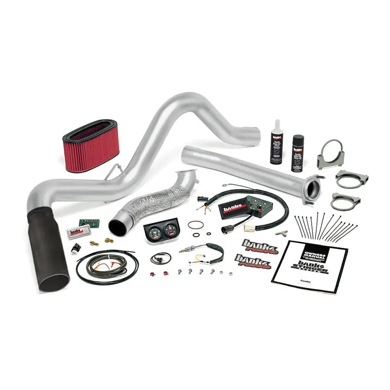 Banks Power 95.5-97 Ford 7.3L Auto Stinger System - Ss Single Exhaust W/ Black Tip 1