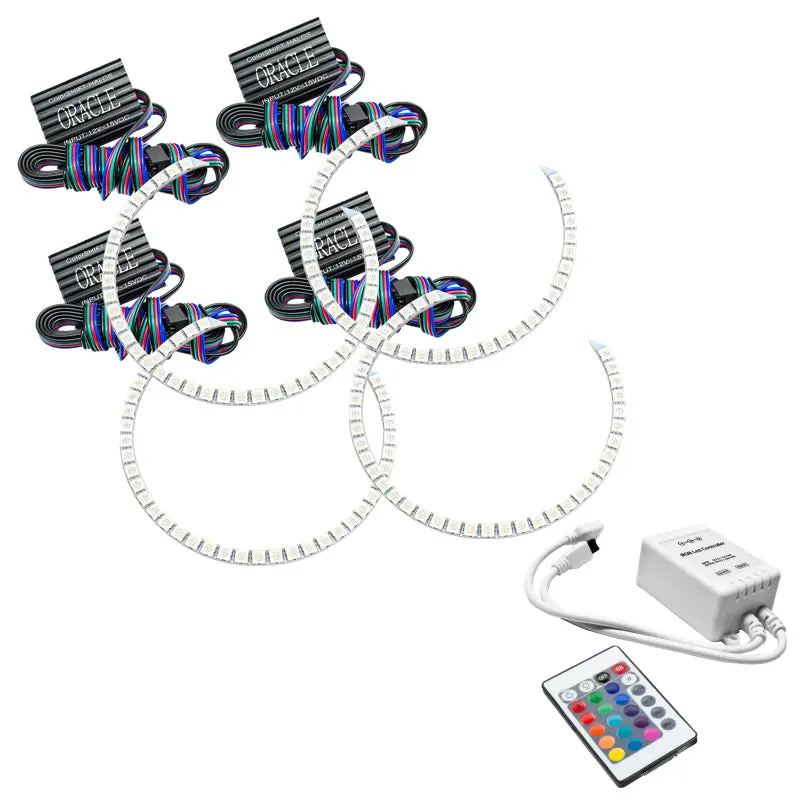 Oracle Chevrolet Avalanche 07-14 Halo Kit - Colorshift W/ Simple Controller 1