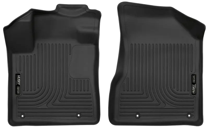 Husky Liners Weatherbeater Floor Mats – Black, Front Set For 2015 Nissan Murano 1