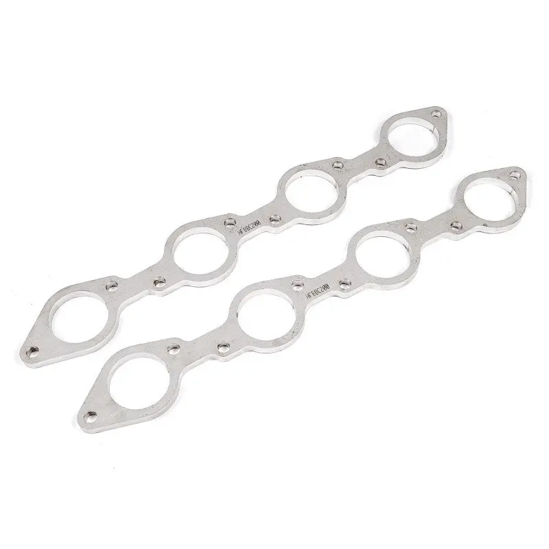 Stainless Works Big Block Chevy Round Port Header – 304 Stainless Steel, 1-7/8" Primary Tubes, Flanged Exhaust Connection 1