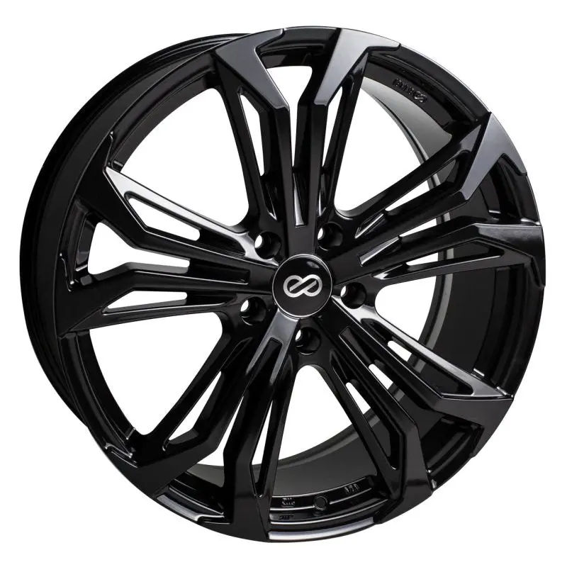Enkei Vortex 5 Wheel 17X7.5 40Mm Offset 5X114.3Mm Bore - Black 1