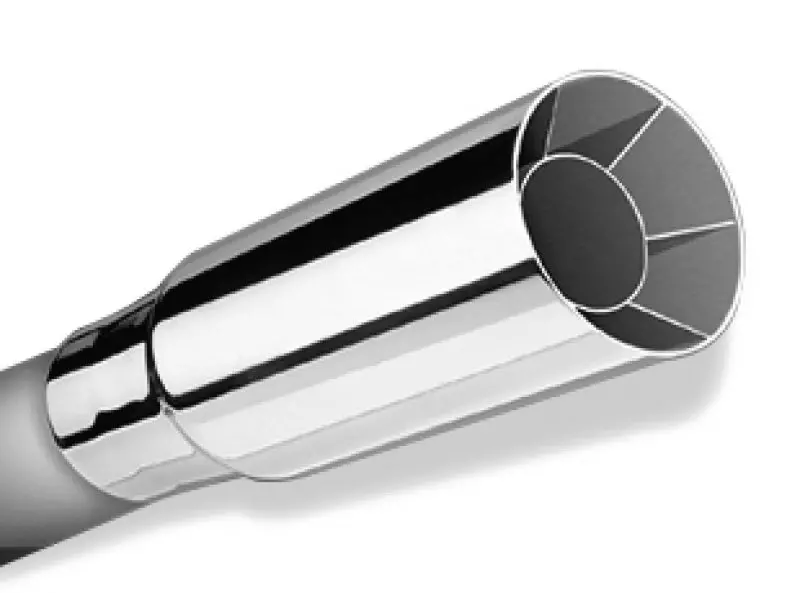 Borla Universal Polished Intercooler Tip – 2.25-Inch Inlet / 2.5-Inch Outlet, Round Design 2