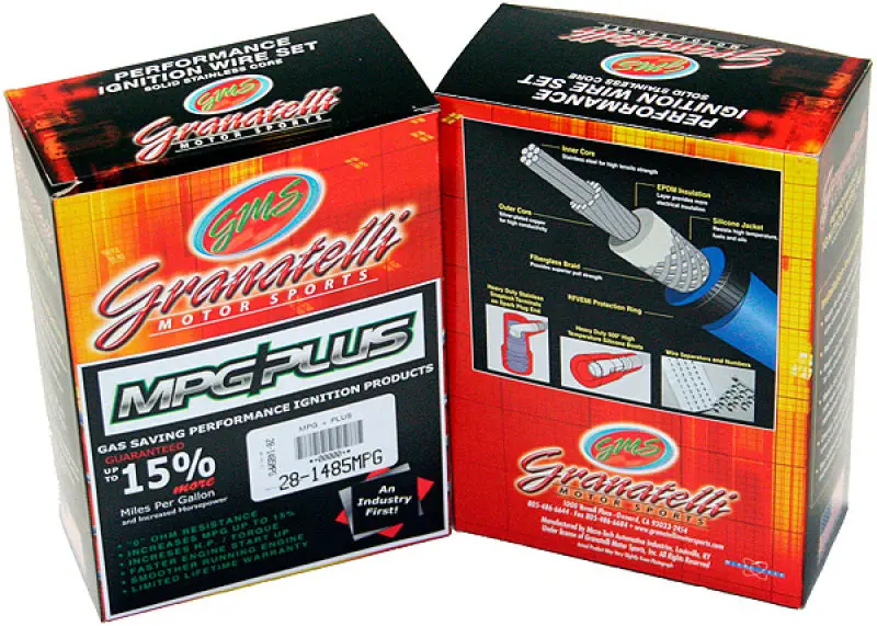 Granatelli Performance Ignition Wires – For 1991–1993 Chevrolet Compact 2.5L 4-Cylinder Trucks & Blazers 1