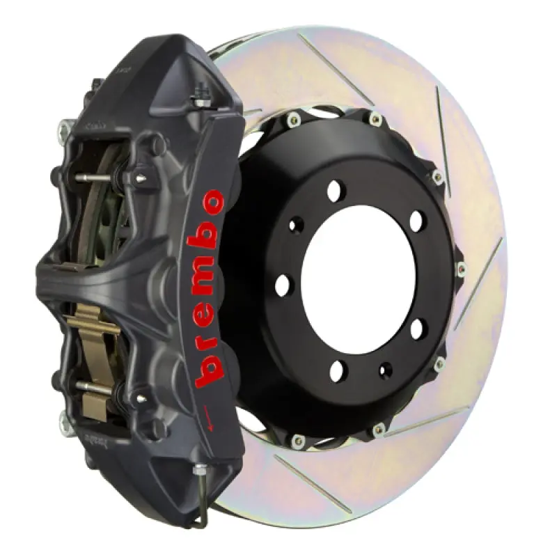 Brembo Gts Big Brake Kit – Front, 6-Piston Calipers, 380×32Mm Two-Piece Slotted Rotors For 2008–2013 Lexus Is-F 1