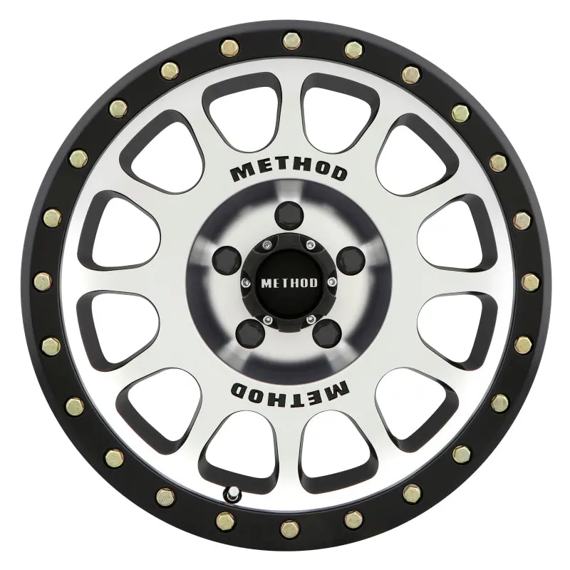 Method Mr305 Nv Street Loc Wheel – 17X8.5", Zero Offset, 5X5.5" Bolt Pattern, 108Mm Center Bore, Machined Face With Black Rim 2