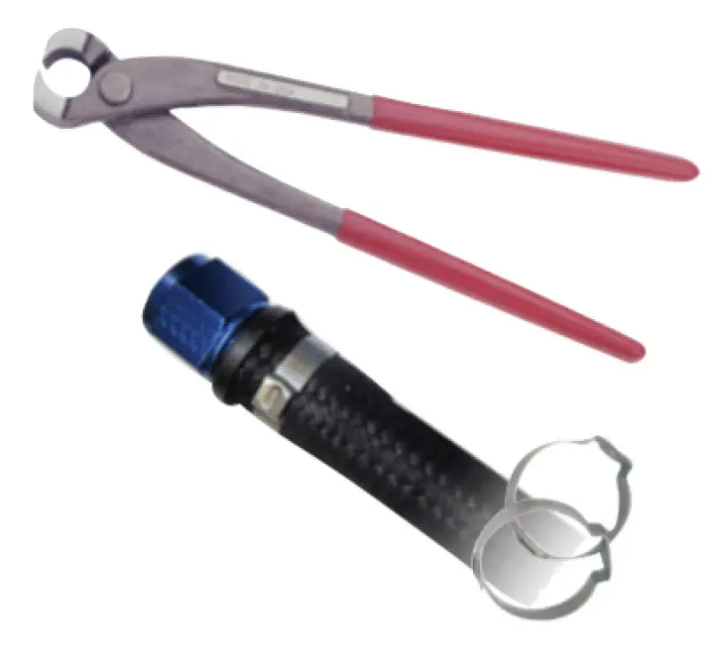 Fragola -16An Hose Clamp Pair – Stainless Steel, High-Pressure Rated 1