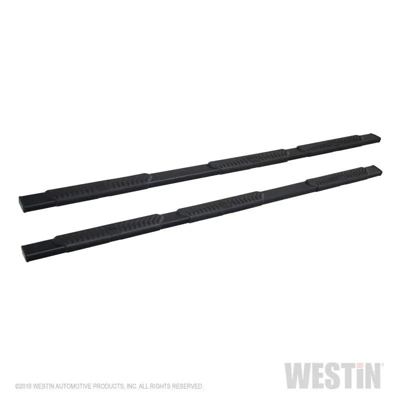 Westin R5 Modular Nerf Step Bars – Black, Fits 2019+ Chevy Silverado/Sierra 1500 Crew Cab (5.5' Bed) 1