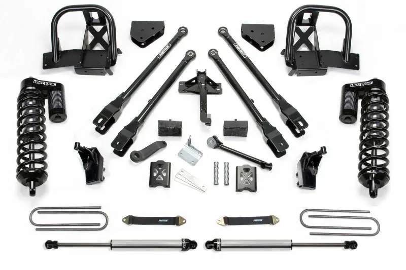 Fabtech 05-07 Ford F250 4Wd W/O Factory Overload 6In 4Link Sys W/Dlss 4.0 C/O & Rr Dlss 1